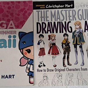 Manga Kawaii & Master Fuide to Drawing Anime Books